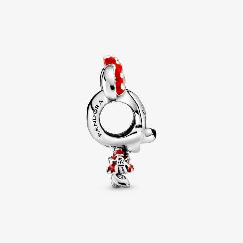 Charm Pandora Disney, Minnie con Vestito e Fiocco a pois