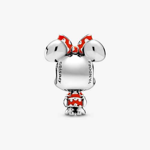 Charm Pandora Disney, Minnie con Vestito e Fiocco a pois