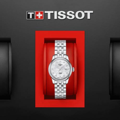 Tissot Le Locle Automatic Lady con quadrante in madreperla e diamanti