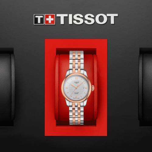 Tissot Le Locle Automatic Lady con finiture in PVD oro rosa