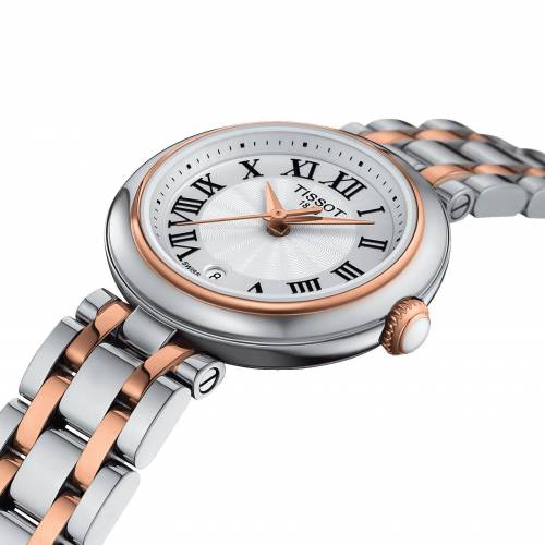 Tissot Bellissima Small Lady quadrante argento e numeri romani