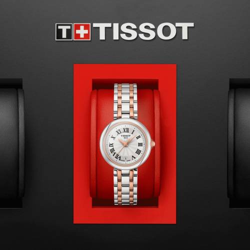 Tissot Bellissima Small Lady quadrante argento e numeri romani