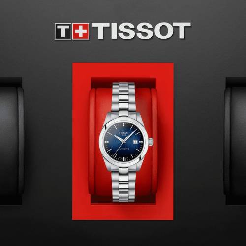 Tissot T-my Lady Automatic Con quadrante blu e diamanti