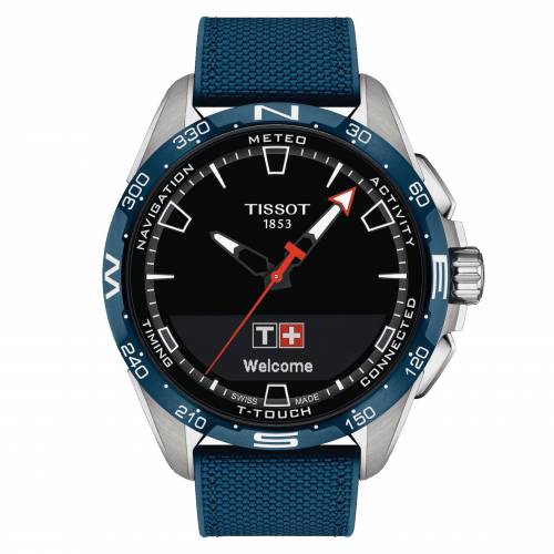 Tissot T-Touch Connect Solar Blu con cassa in titanio