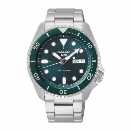 Orologio automatico Seiko 5 Sports con quadrante verde SRPD61K1