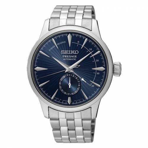 Orologio Seiko Presage automatico blu SSA347J1 con piccoli secondi