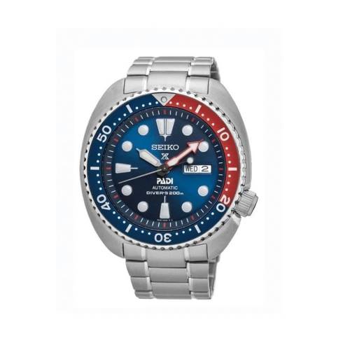 Orologio da uomo Seiko Prospex Turtle Edizione PADI Blu SRPE99K1