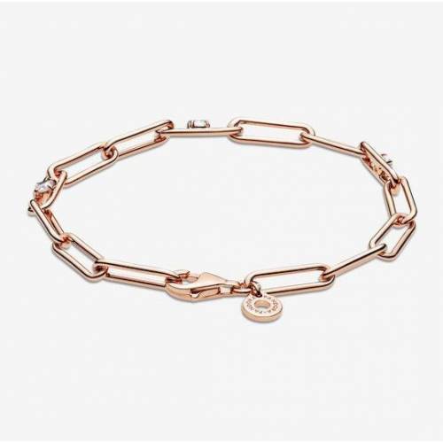 Bracciale Pandora a catena rose con pietre scintillanti