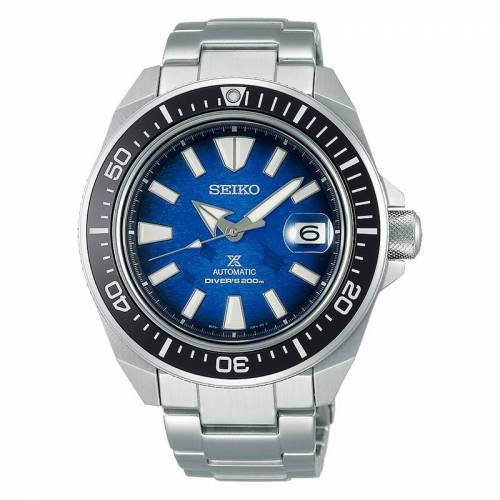 Orologio Seiko Samurai Prospex EDIZIONE SPECIALE Save the Ocean Quadrante blu