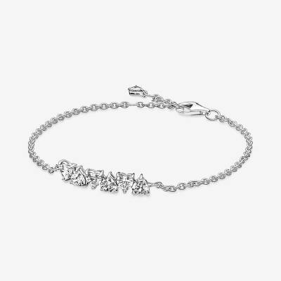 Bracciale Pandora con cuori scintillanti