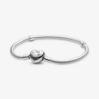 Bracciale Moments con Chiusura a Cuore