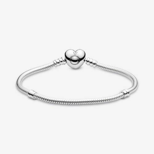 Bracciale Moments con Chiusura a Cuore