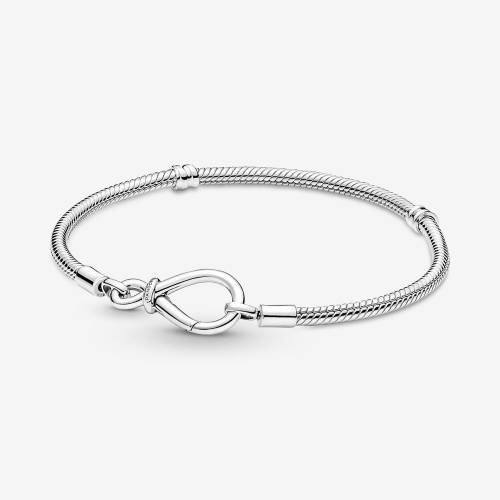 Bracciale Pandora con Chiusura a Nodo Infinito