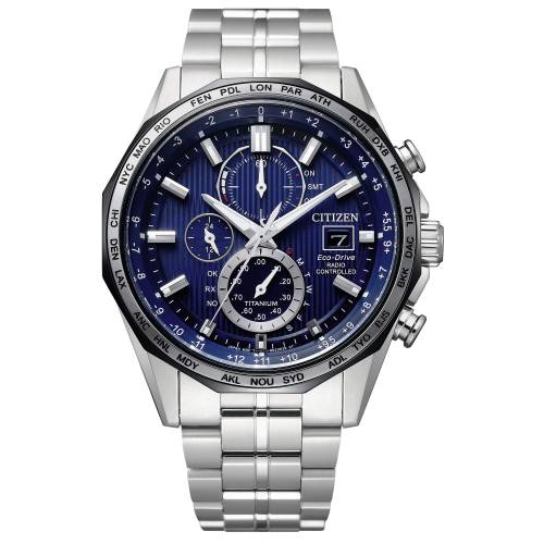 Orologio da uomo Citizen Radio Controllato Eco Drive H800 Super Titanio