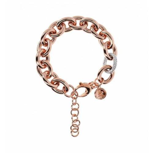 Bracciale Bronzallure a catena con Pavè ovale di Zirconi