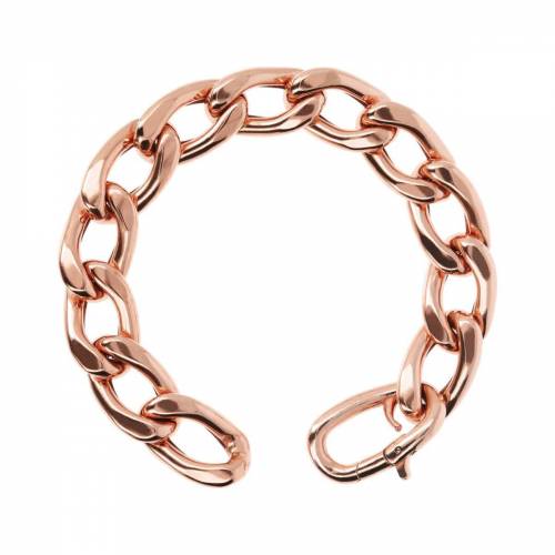 Bracciale Bronzallure con Catena Curb lucida