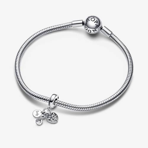 Charm Pandora pendente famiglia per sempre