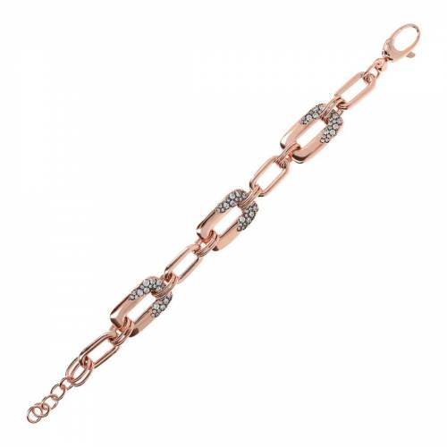 Bracciale Bronzallure Maglia Pavè Aurora con zirconi