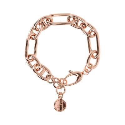 Bracciale Bronzallure a Catena Ovale in Golden Rose