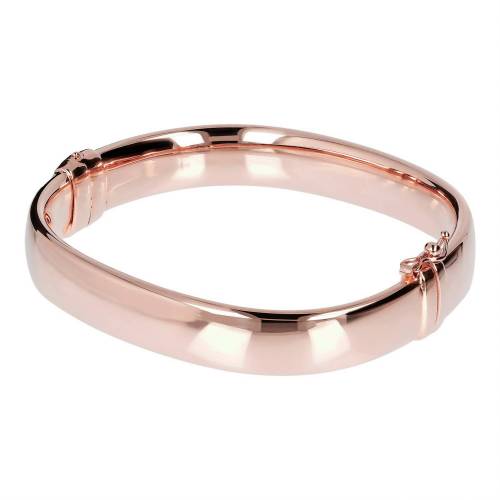 Bracciale Bronzallure rigido Lucido In Golden Rose