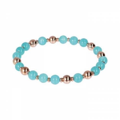 Bracciale Bronzallure con Pietre Naturali in Golden Rose