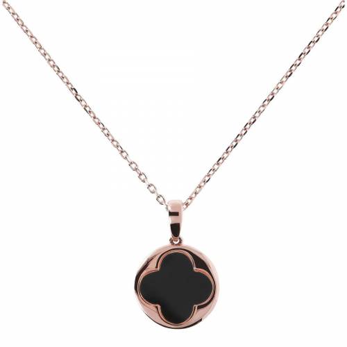 Collana Bronzallure con Maxi Quadrifoglio