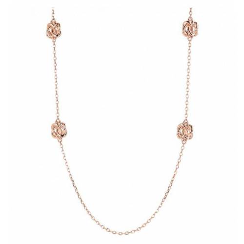 Collana Bronzallure in Golden Rose con nodi