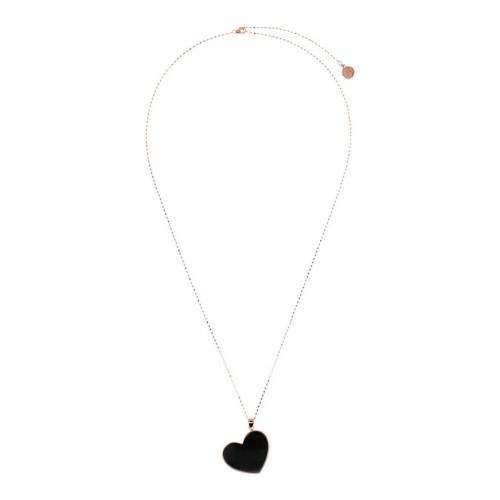 Collana Bronzallure Lunga con Pendente a Cuore