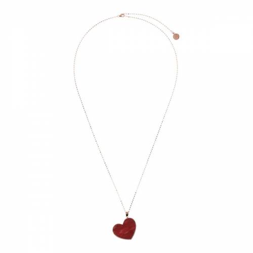 Collana Lunga Bronzallure con Pendente a Cuore