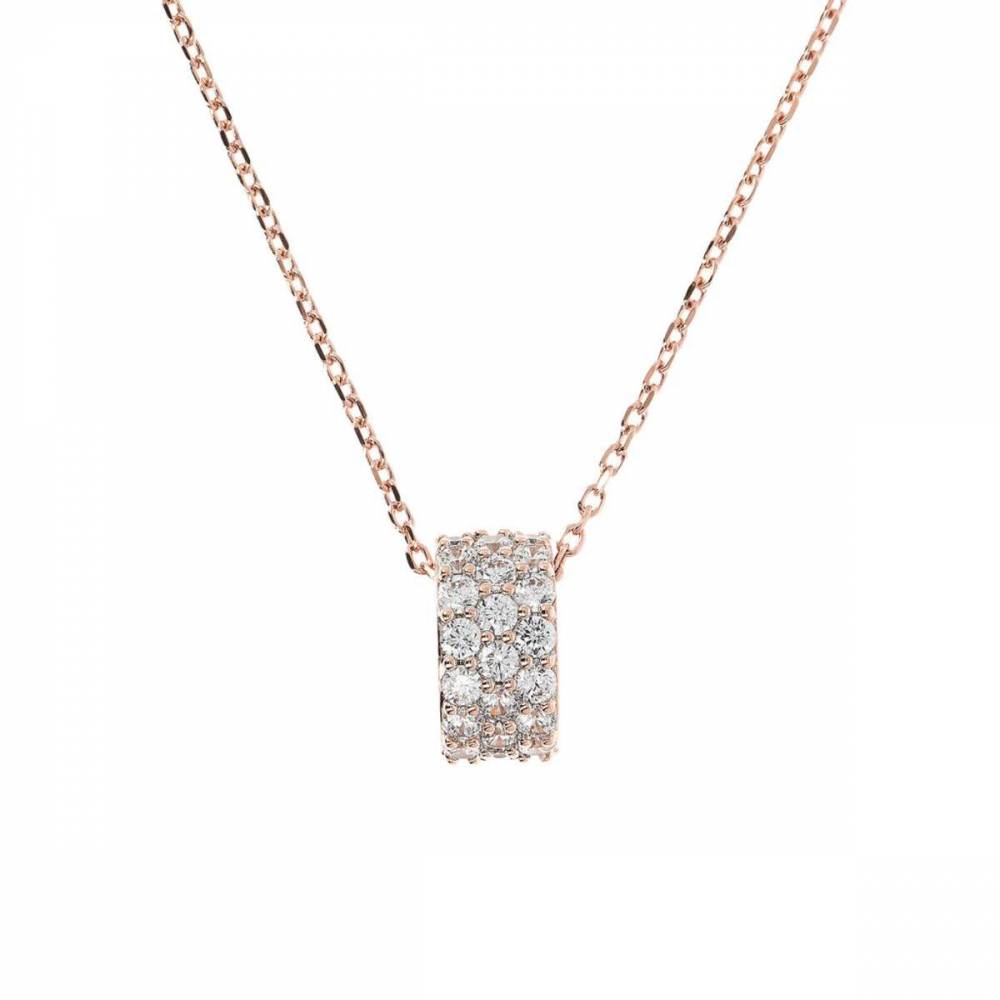 Collana Bronzallure con Pendente Zirconi