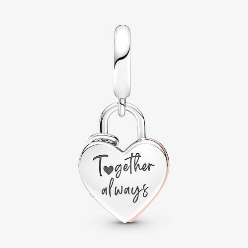 Charm Pandora pendente Lucchetto "Together Always"