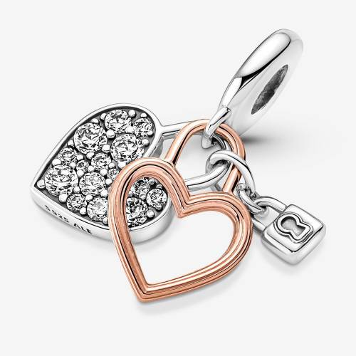 Charm Pandora pendente Lucchetto "Together Always"