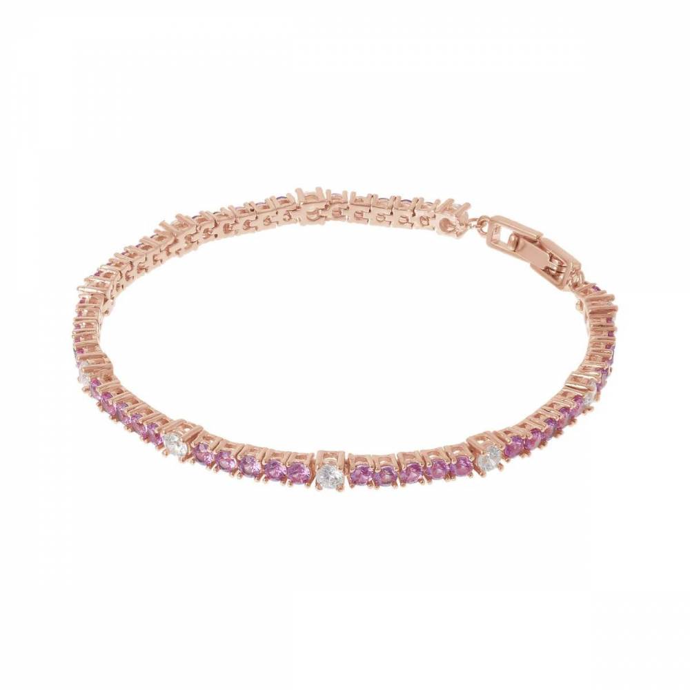 Bracciale Tennis Bronzallure con Zirconi