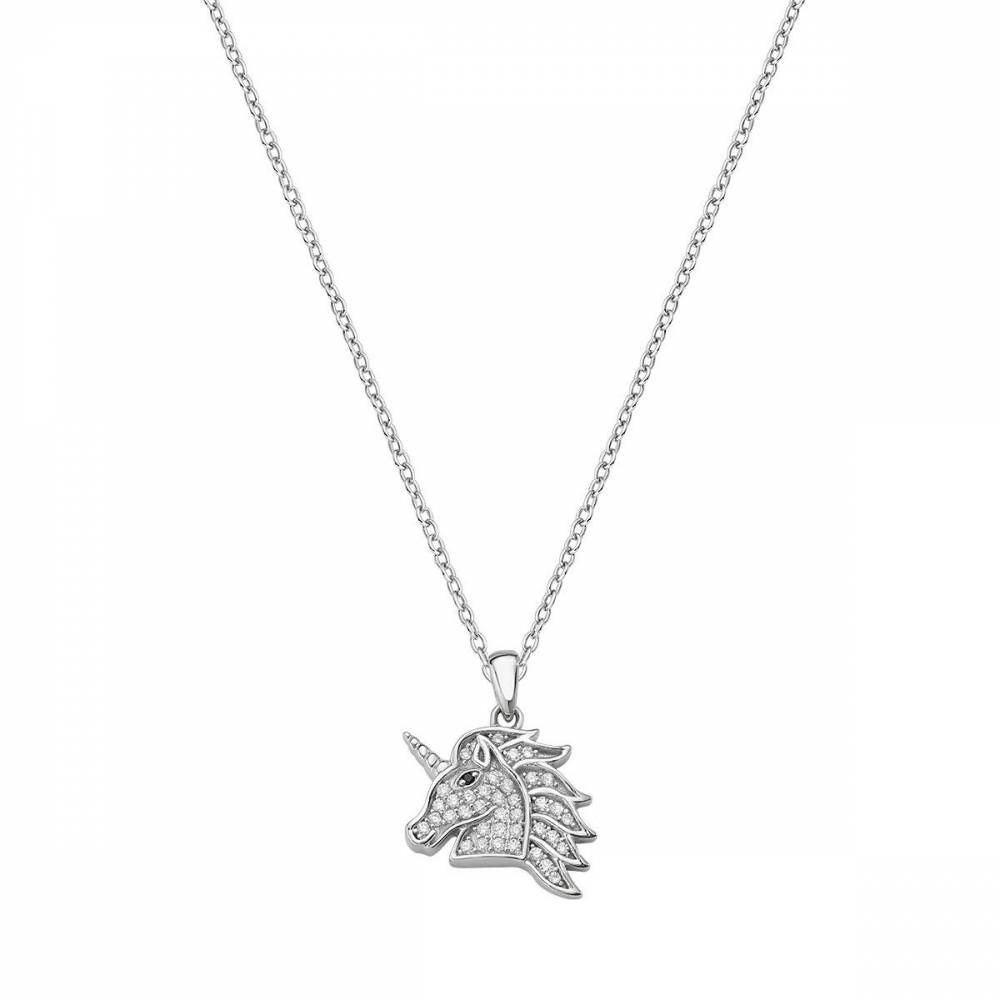 Collana Amen Unicorno Zirconato