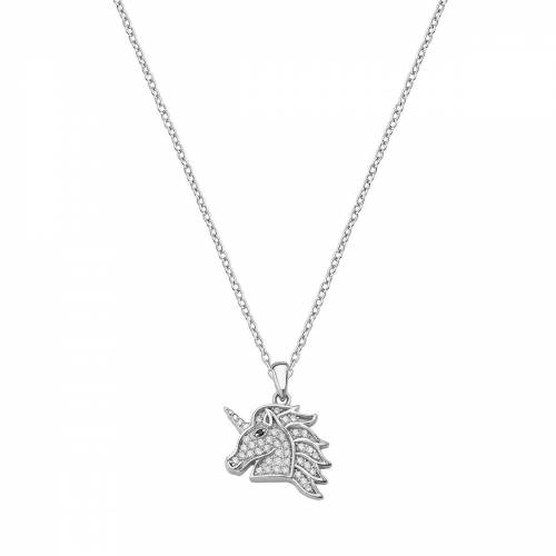 Collana Amen Unicorno Zirconato