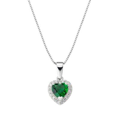 Collana Amen con Cuore dell'Oceano Verde