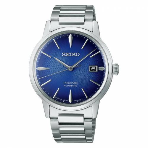 Orologio Da uomo Seiko Presage con quadrante Blu con indici SRPJ13J1