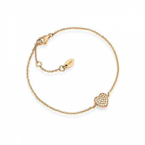 Bracciale Amen con Cuore Zirconi