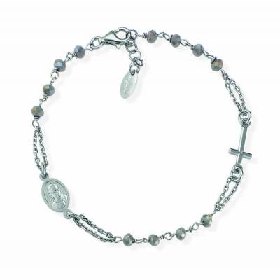 Bracciale Amen Rosario con Cristalli