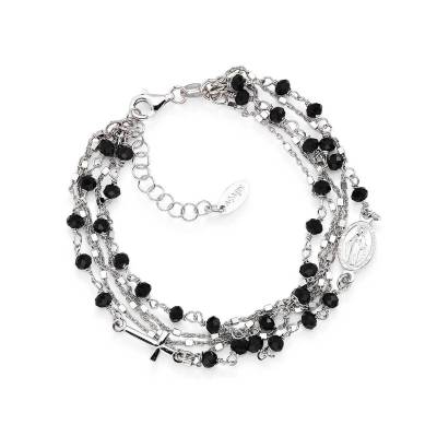 Bracciale Amen con Cristalli Multifilo