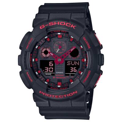 Orologio G-Shock da Uomo Nero e rosso