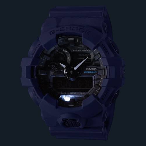 Orologio G-Shock Blu con Quadrante Nero