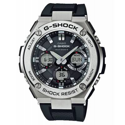 Orologio G_Shock con Cassa in Acciaio e Cinturino in Silicone