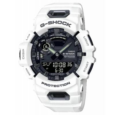 Orologio G-Shock Serie G-Squad Bianco con Quadrante Nero