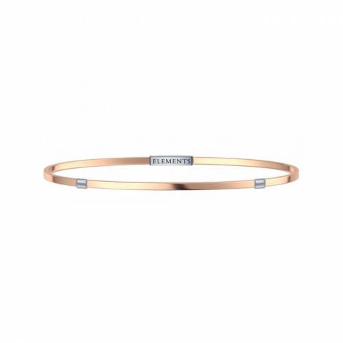 Elements bracciale bangle rosé