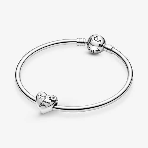 Charm Pandora Cuore e Quadrifoglio