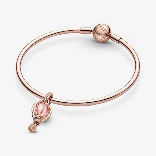 Charm Pandora pendente mongolfiera rosa