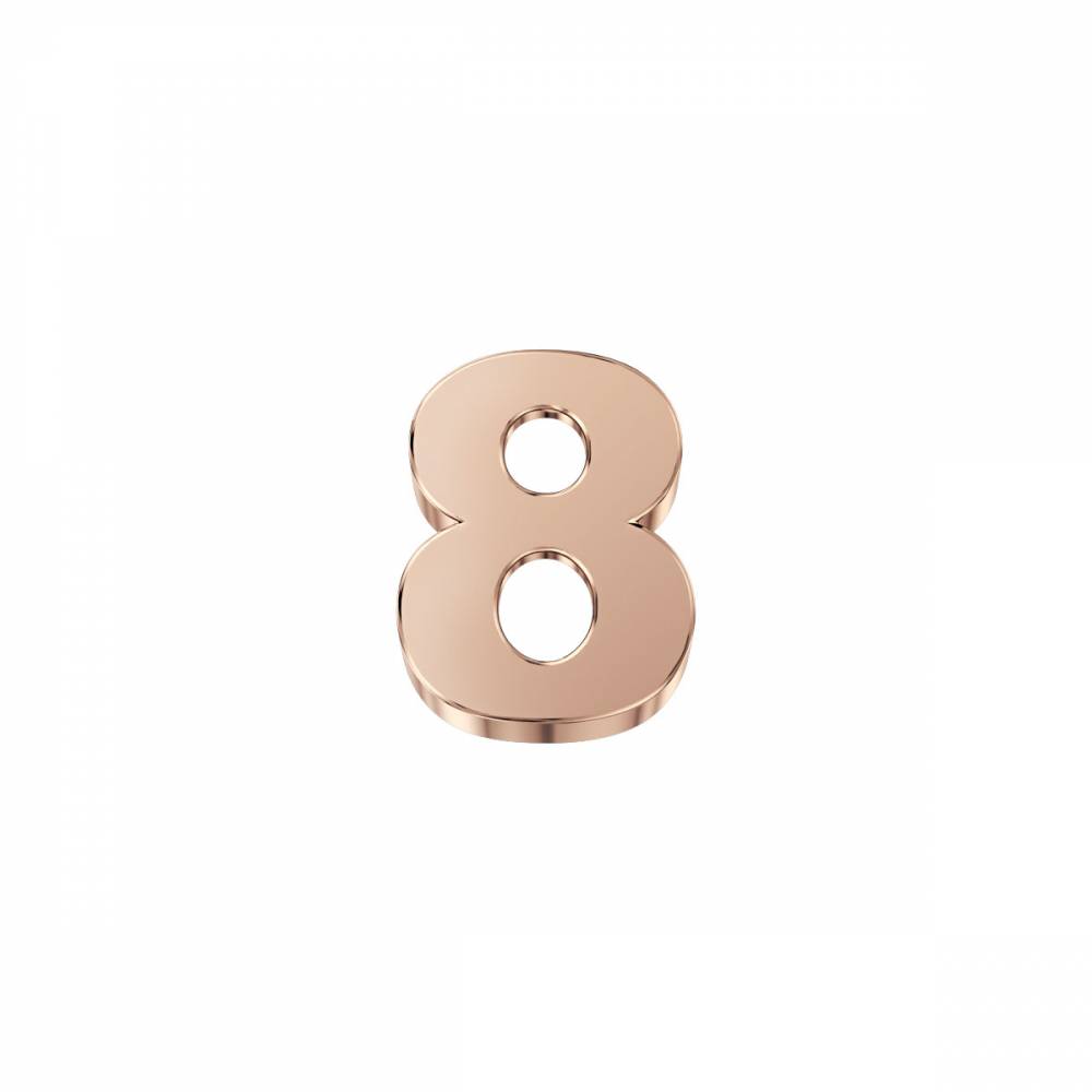 Elements Numero 8 in Oro rosa