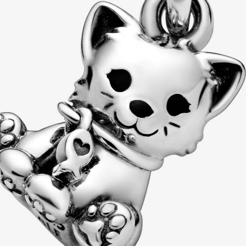 Charm Pandora Pendente Gattino