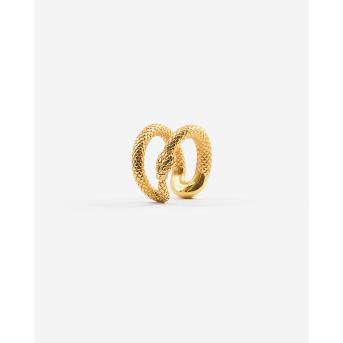 Orecchino Nove25 Earcuff Serpentine Placcato Oro Giallo